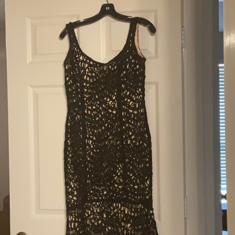 Jovani Mermaid Lace Evening Gown Size 6 worn only one time 5 hours